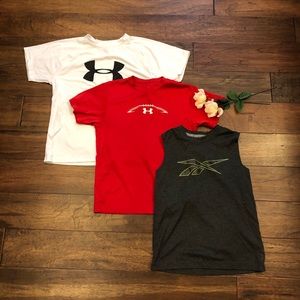3 Boys Activewear T Shirts. Size S to M.